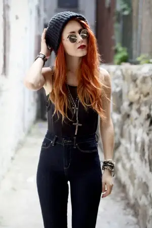 A picture of Hot teen thigh gap in jeans hosted on DailyPanty.com published Sunday April 12th