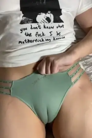 A picture of Hot chick tugging panties cameltoe hosted on DailyPanty.com published Thursday June 25th