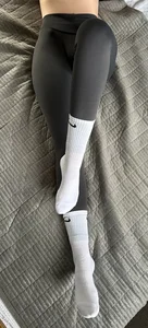 Black And White Is Always A Winner For Socks And Yogapants