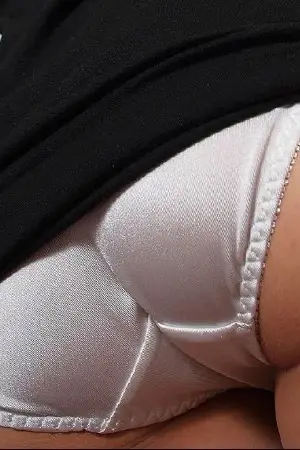 See closup pic of white satin panties gusset free images right here, updated daily!