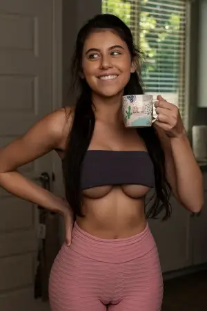 See cute teen violet summers drinks tea while showing underboob and cameltoe free images right here, updated daily!
